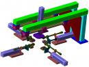 Robots for formation of cardboard packing